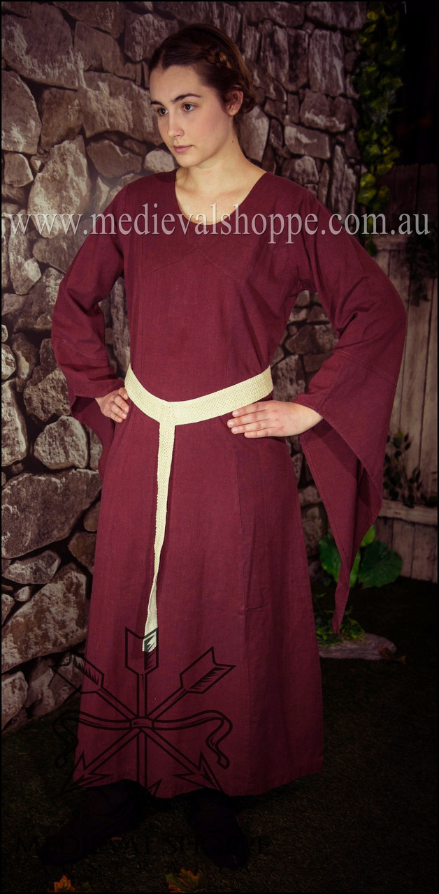 Red Medieval Dress 