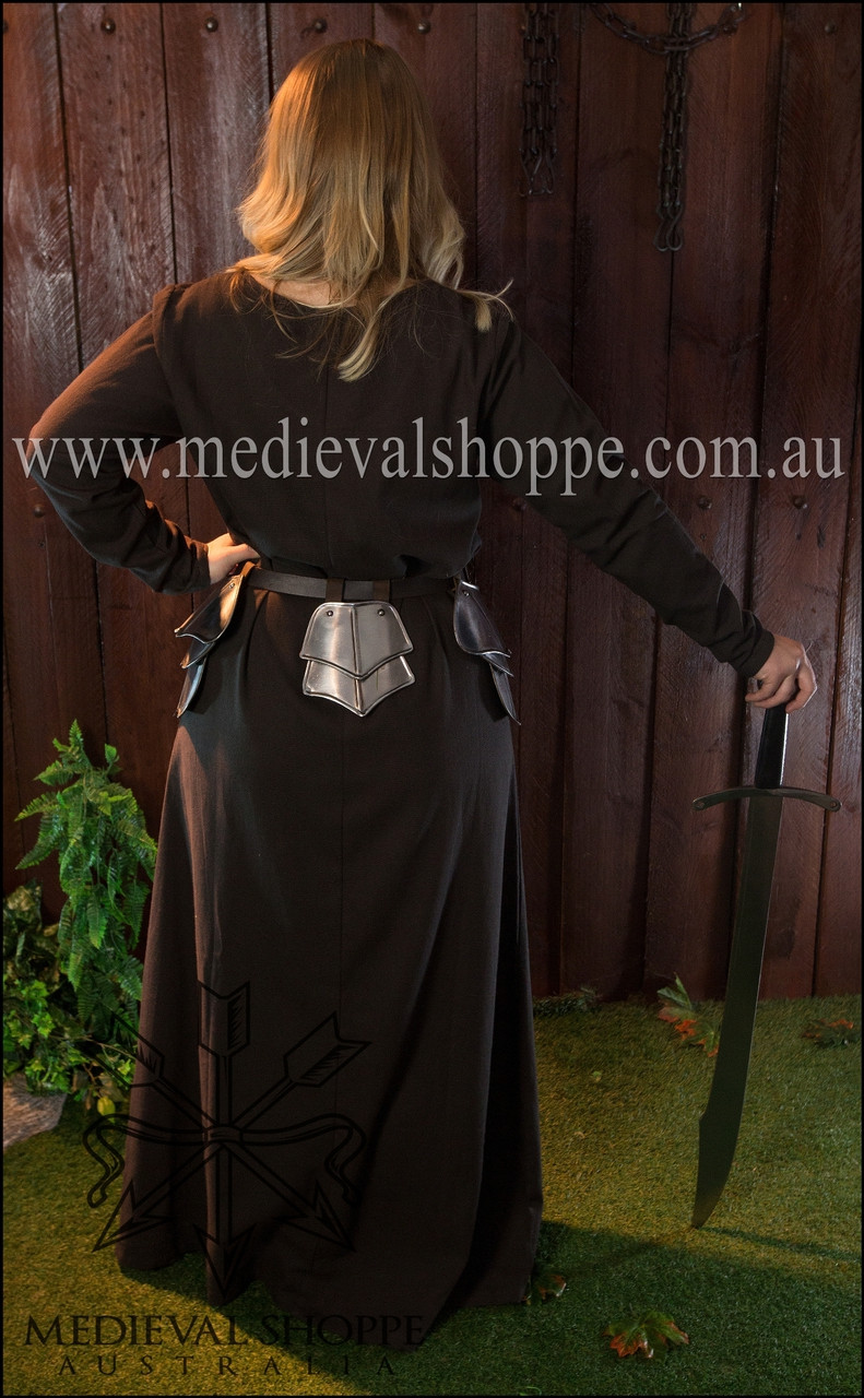 Brown Multi-era Dress, medieval Viking costume