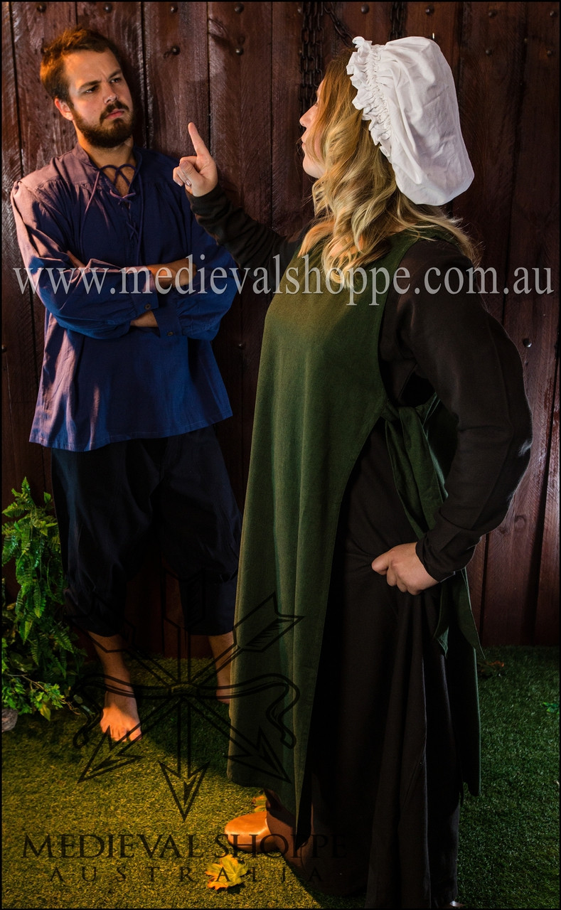 Brown Multi-era Dress, medieval Viking costume
