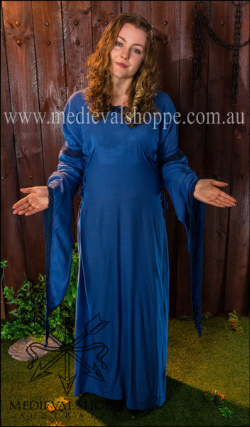 Blue Medieval Dress