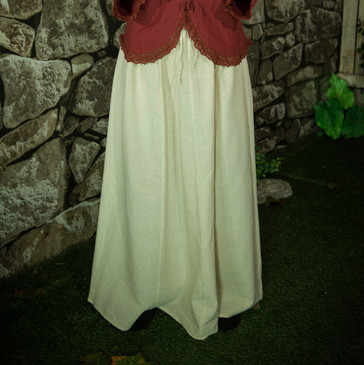 Linen-Coloured Skirt (Medium) 