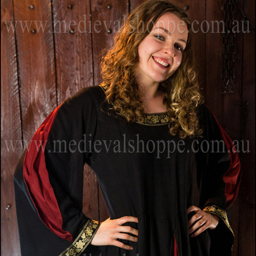 Red/Black Medieval Dress