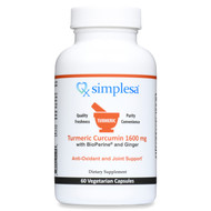 Turmeric Curcumin 1600 mg (front)