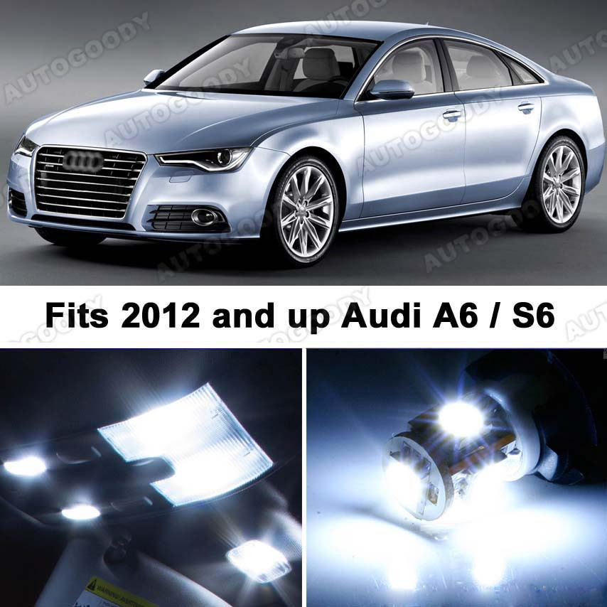 Premium Led Lights Interior Package Upgrade For Audi A6 S6 2012 2014