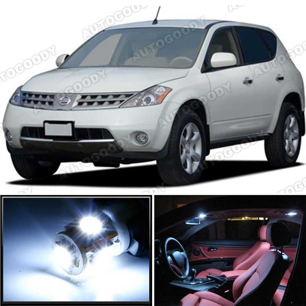 Premium Led Lights Interior Package Upgrade For For Nissan Murano 2003 2008