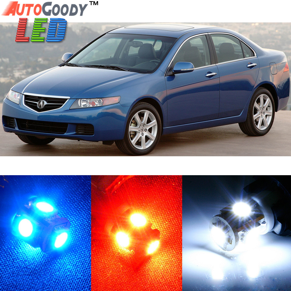 Premium Interior Led Lights Package Upgrade For Acura Tsx 2004 2008