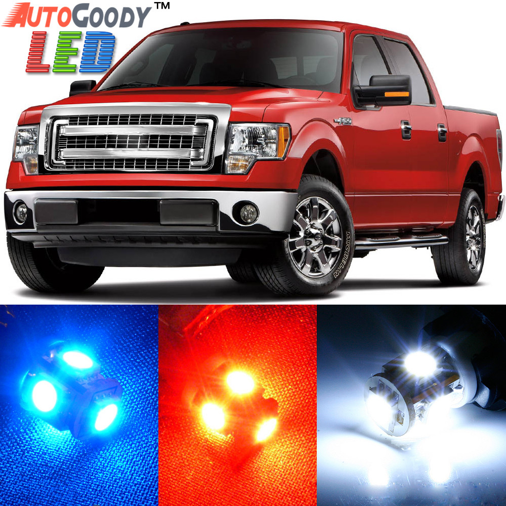 Premium Interior Led Lights Package Upgrade For Ford F150 F250 F350 F450 1997 2014