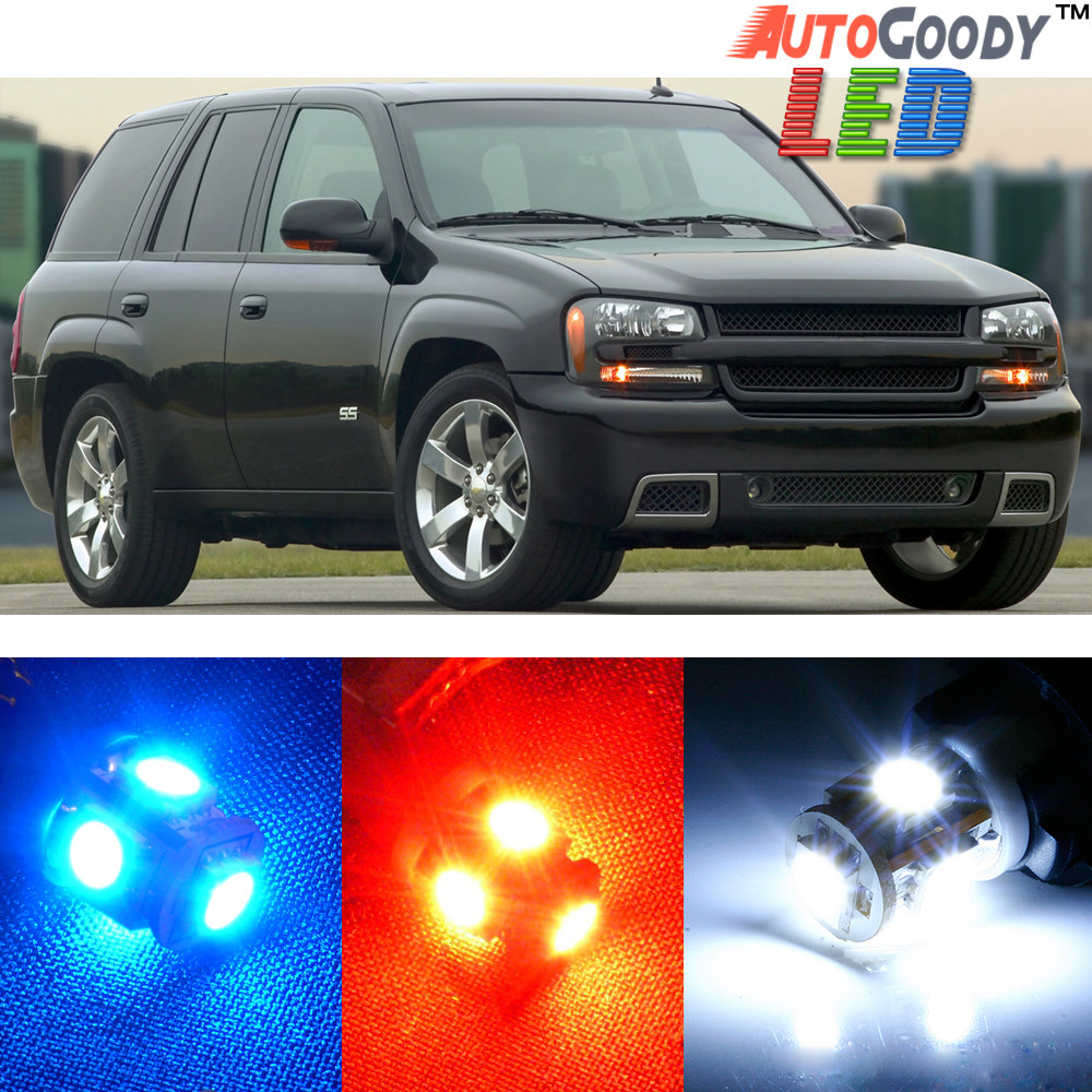Premium Interior Led Lights Package Upgrade For Chevrolet Trailblazer 2002 2009