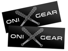 Cross Kanabo Oni Gear stickers
