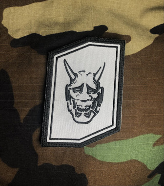 Oni Gear Logo - Hex Grey- Morale Patch