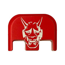 Oni Logo Plate - Red Ano-