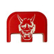 Oni Logo Plate - Red Ano-
