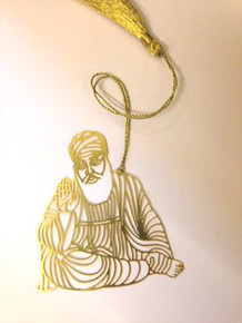 Guru Nanak Metal Bookmark