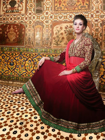 Red Salwaar Kameez