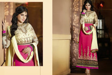 Pink & White Salwaar Kameez