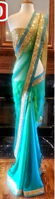 Light Blue Saree
