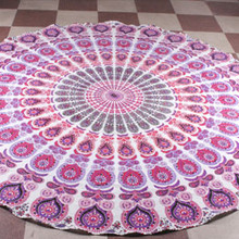 Round Mandala Throw - No Border