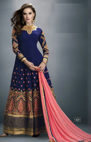Heavy Blue Salwaar Kameez