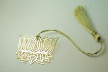 Lotus Metal Bookmark