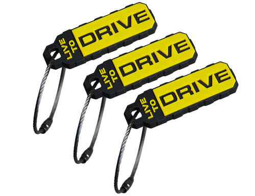 'Live to Drive' Keychain Set