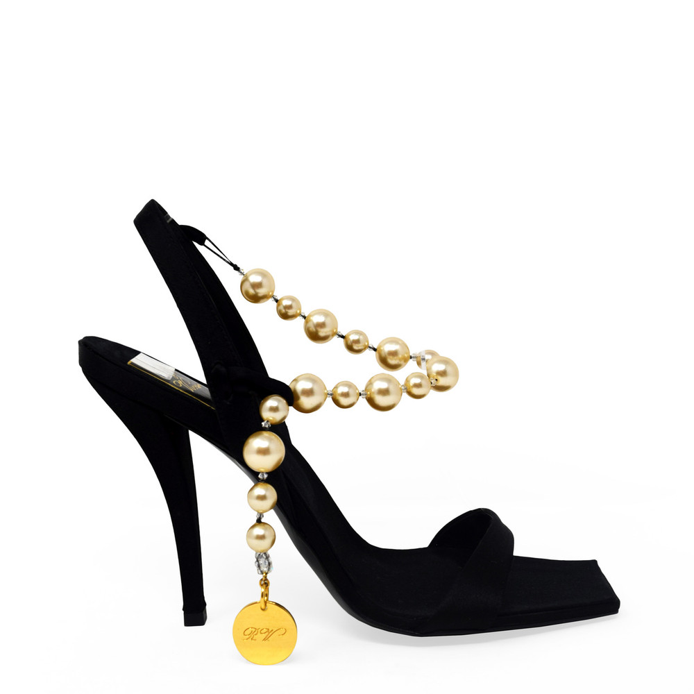 Roger Vivier Pearl Strand Heels at Secondi Consignment