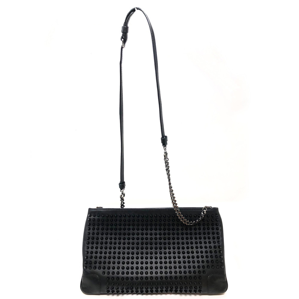 Louboutin Loubiposh Clutch at Secondi Consignment