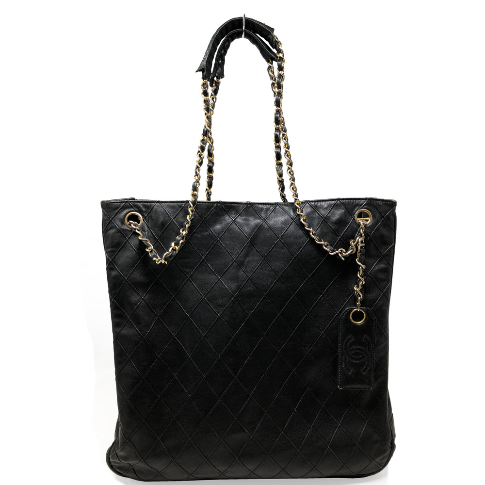 Chanel Black Quilted Tote at Secondi Consignment