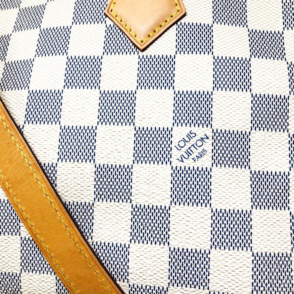 Louis Vuitton Damier Azur Speedy 35 at Secondi Consignment