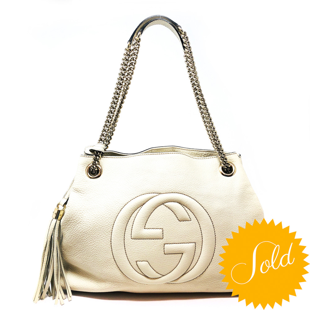 Gucci Soho Fringe Handbag at Secondi Consignment