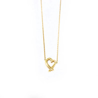 Tiffany & Co. Gold Heart Necklace 