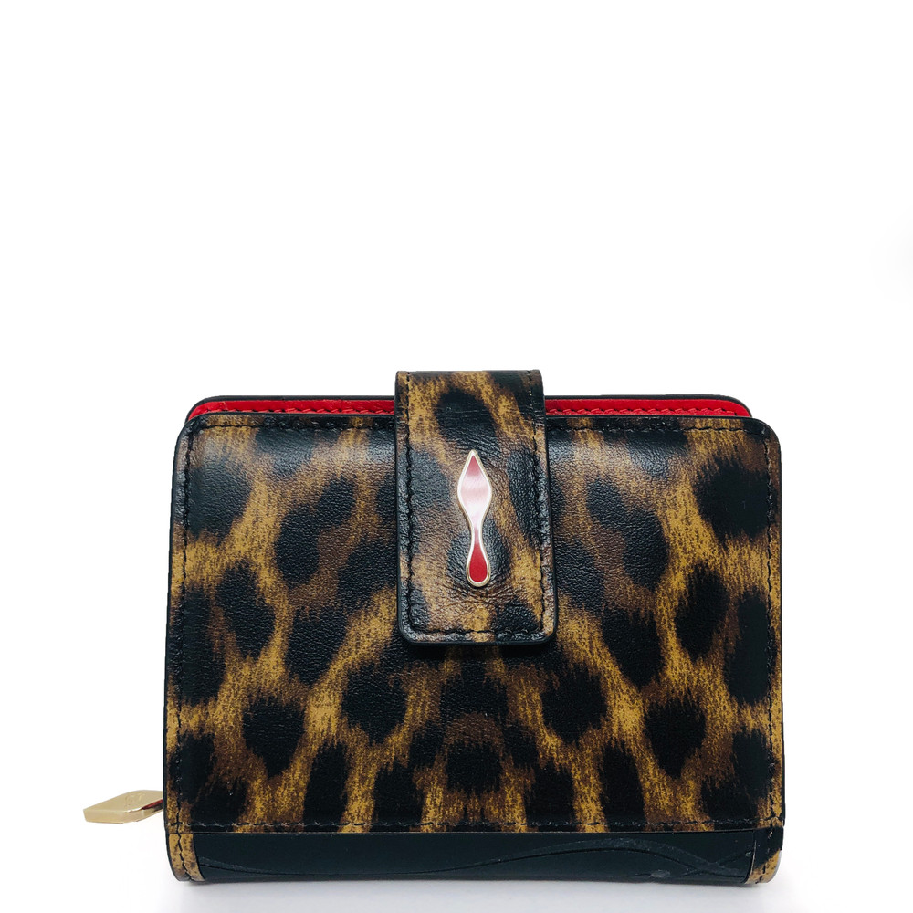 Louboutin Leopard Wallet at Secondi Consignment