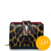 Louboutin Leopard Wallet