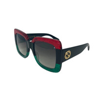 Private Listing Gucci Red Green Black Glitter Sunglasses