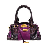 Chloe Dark Purple Leather Purse