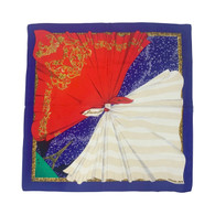 Hermes Red, White, and Blue Souvenirs Scarf