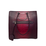 Alexander McQueen Red Leather Tote