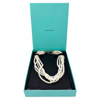 Tiffany & Co. White Pearl Necklace
