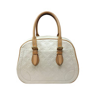 Louis Vuitton Patent Leather Cream Purse