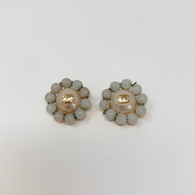 Chanel Iridescent Beads with Mother of Pearl Overlay