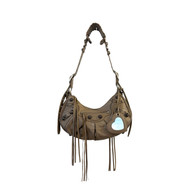 Balenciaga "La Cagole" Taupe Purse