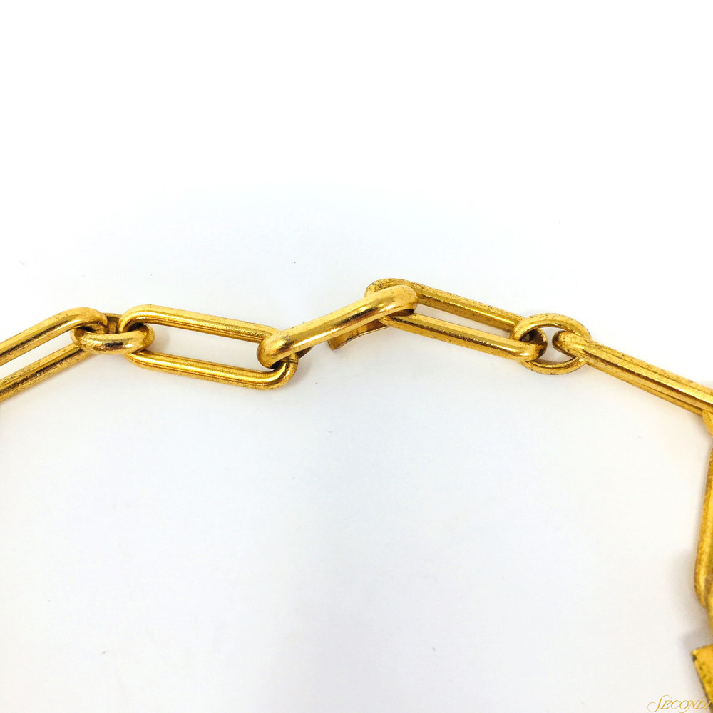 Chanel Vintage Gold and Pearl Necklace at Secondi Consignment