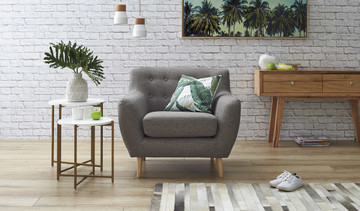 Poppy Armchair - Cosmo Shale