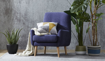 Sorin Armchair - Navy