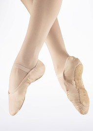 Bloch Pink Leather Arise Ballet Shoes