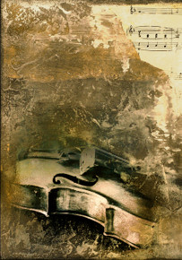 Violin Musical Sm Gallery Wrap