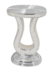 Pearlescent Harp Base Table