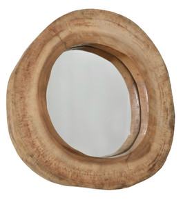 Suar Wood Small Mirror