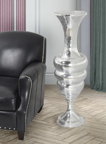 Silver Brilliance Tall Vase