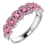 Jared Idea 4-4 Pink Sapphire