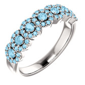 Jared Idea 4-7 Aquamarine